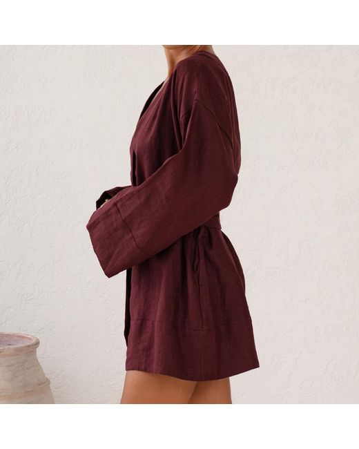 W.two Red The Village Kimono