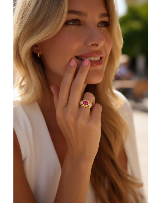 GEM BAZAAR Pink The Ophelia Ring