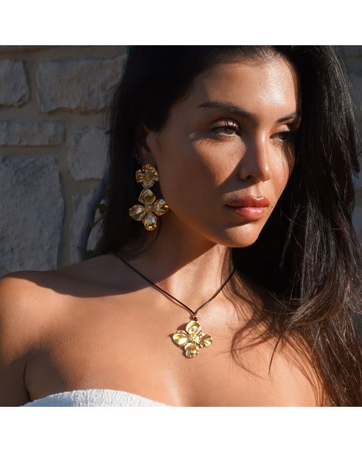 Mickey's Girl Metallic Marigold Waterproof Jewelry Set