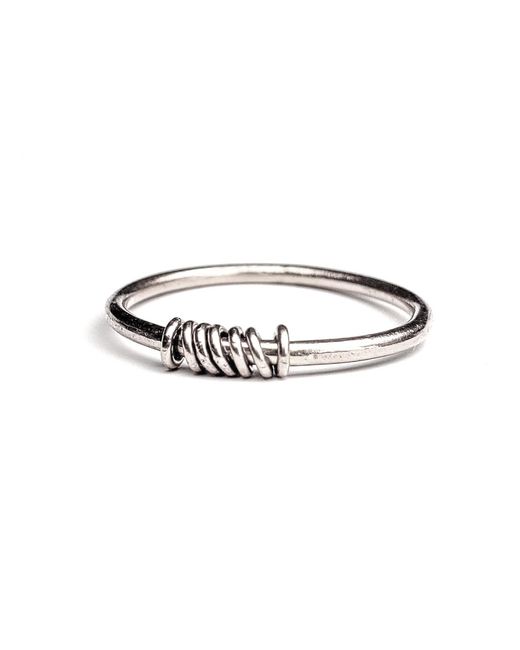 VicStoneNYC Fine Jewelry Metallic Anxiety Relief Moving Ring – 14K O-Ring Style