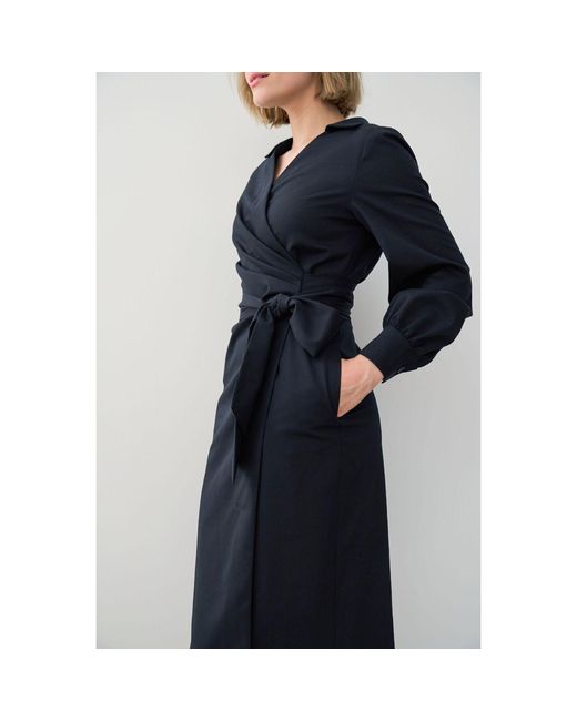 Marianna Déri Black Wrap Dress