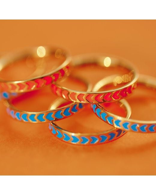 Après Youth Yellow Spark Enamel Ring