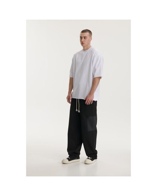 mysimplicated Black Offset Sweatpants W for men