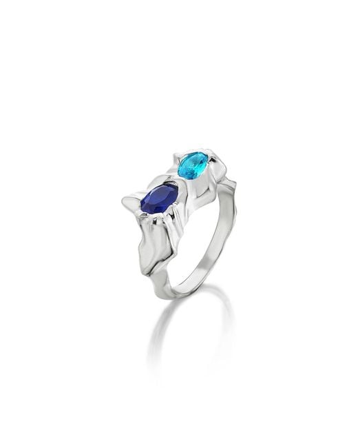 Stefan Tiron Blue Julie Silva Ring