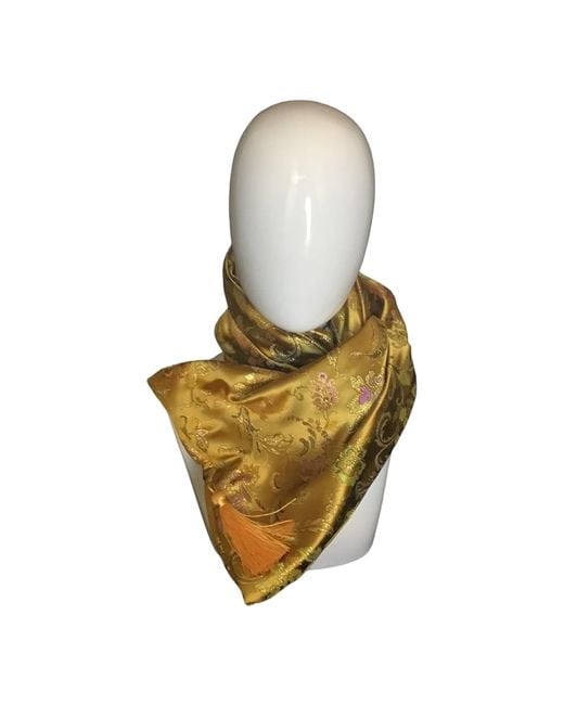 Romer Millinery Yellow Twisturban Turban