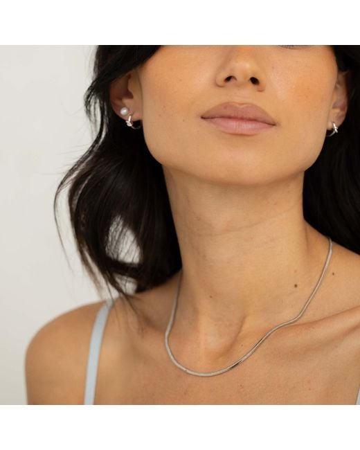 Arctic Fox & Co. Metallic The Box Chain Necklace