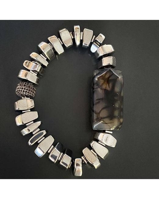 Ebru Jewelry Metallic Stylish Mila Bracelet