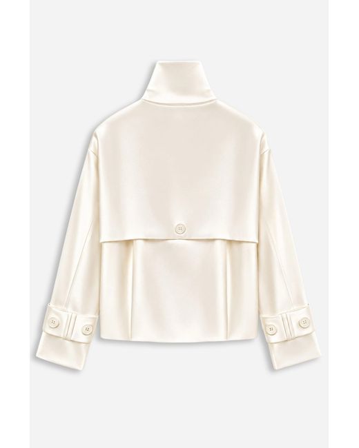 Nocturne Natural Neutrals Oversized Double Breasted Trench Coat