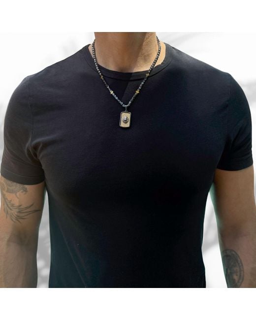 Ebru Jewelry Metallic Unique Lion Necklace for men