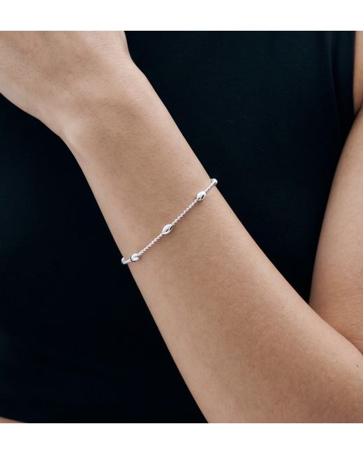 Uchi and Soto Metallic Enso 925 Sterling Bracelet