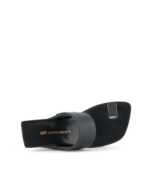 United Nude Black Loop Toe Hi