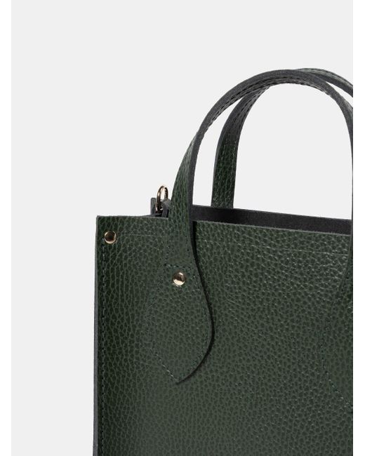 The Cambridge Satchel Co. Green The Mini Tote Racing Celtic Grain