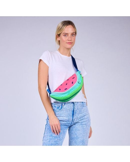 Mokuyobi Blue Neon Watermelon Slice Sling