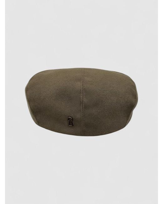 Mister Miller - Master Hatter Green Riley's Gears Bakerboy Cap for men