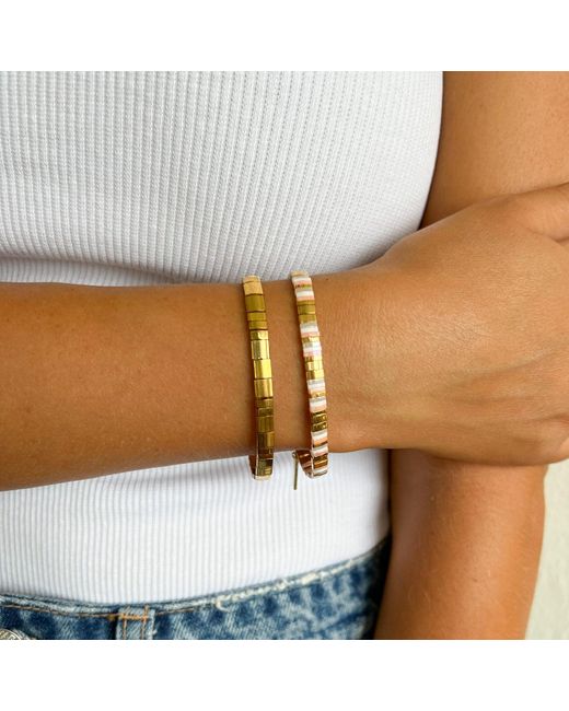 ARMS OF EVE Metallic Caribbean Bracelet Set