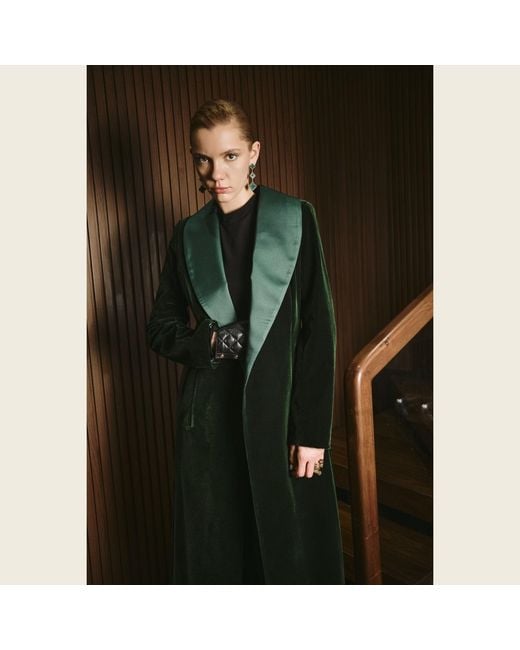 Roqaia Fashion House Green Velvet Noble