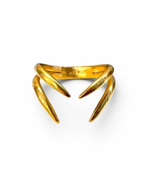 Aki Roc Jewelry Metallic The Hug Ring