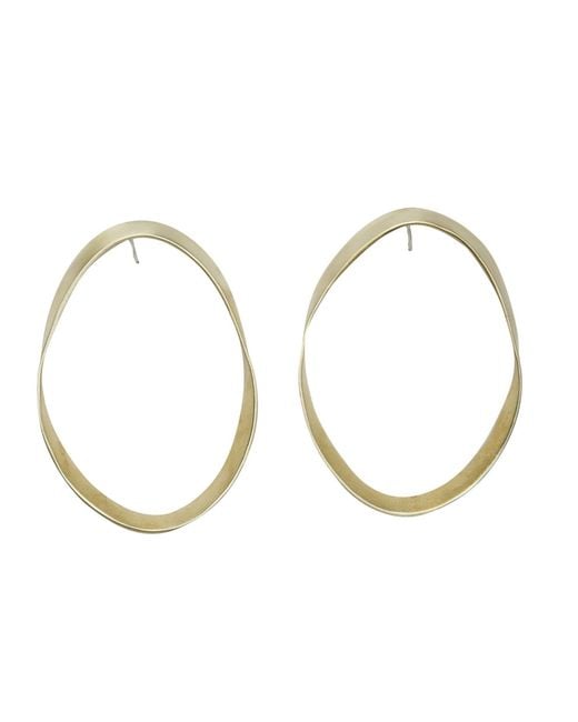Zeworks Metallic Hai Earrings