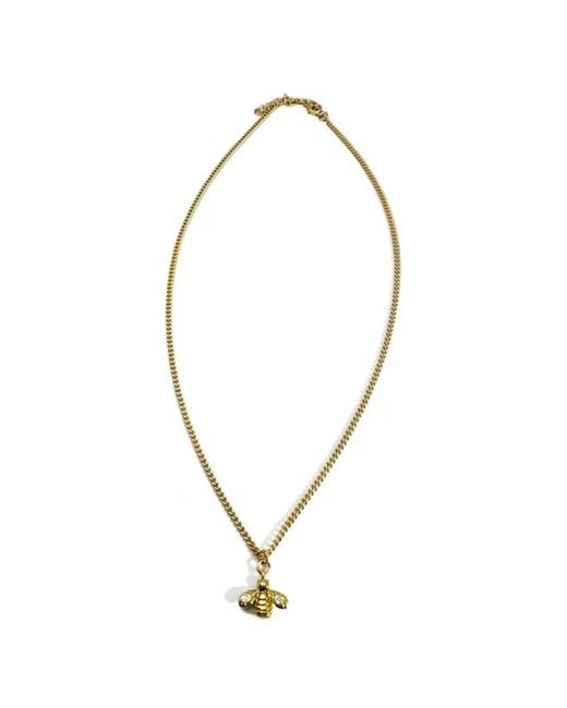 Rachel Nathan Metallic Let It Bee Necklace