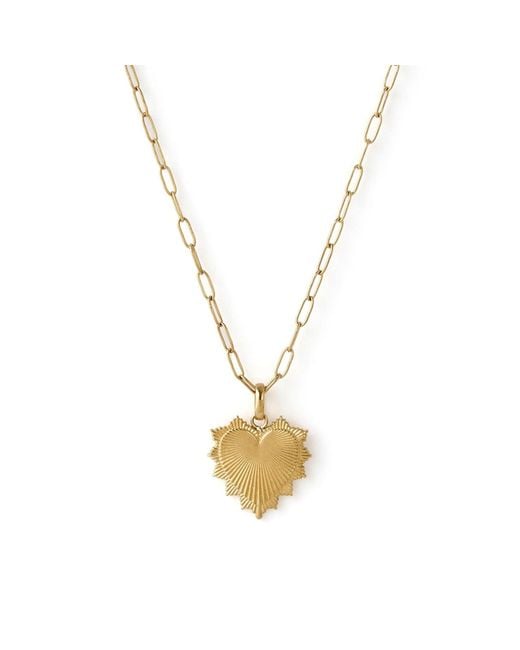 ARMS OF EVE Metallic Queen Of Hearts Necklace