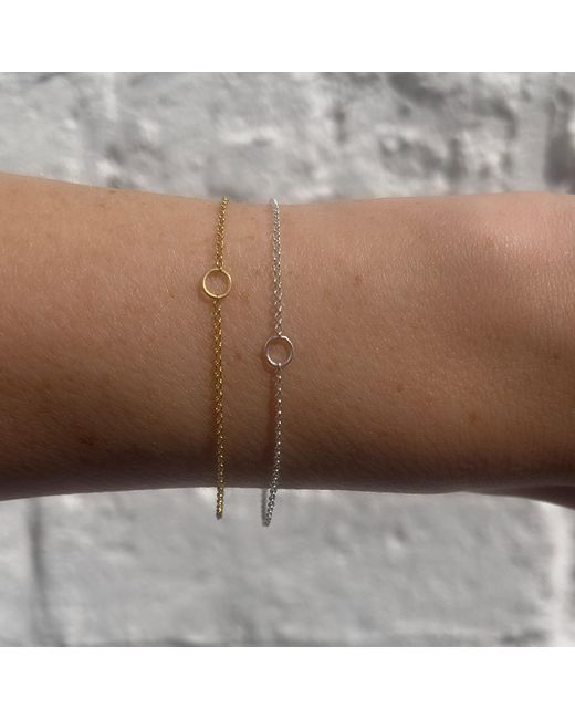 Tory Long Metallic The Circle Bracelet