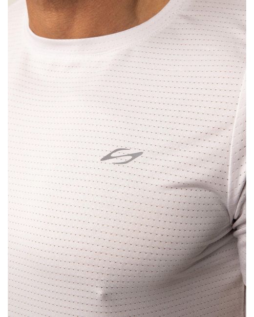 Saved Lab White Performance Tee for men