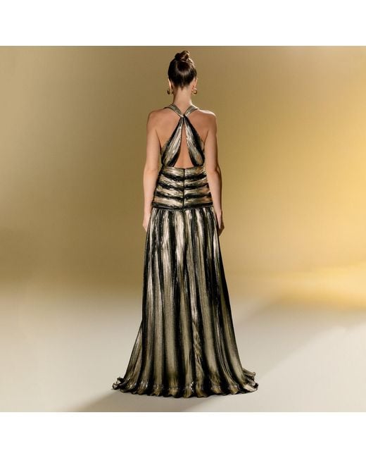 Nur Karaata Black Louvre Palace Gown