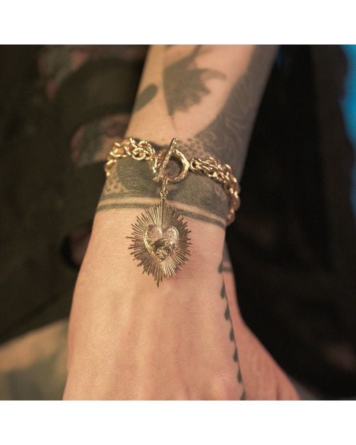 IN CAUDA VENENUM Metallic Anahita Bracelet