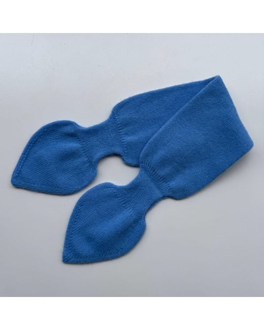 My Little Nature Blue Pure Cashmere Scarf