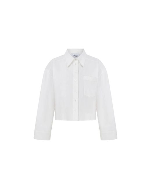 Fob Paris White Agathe Shirt