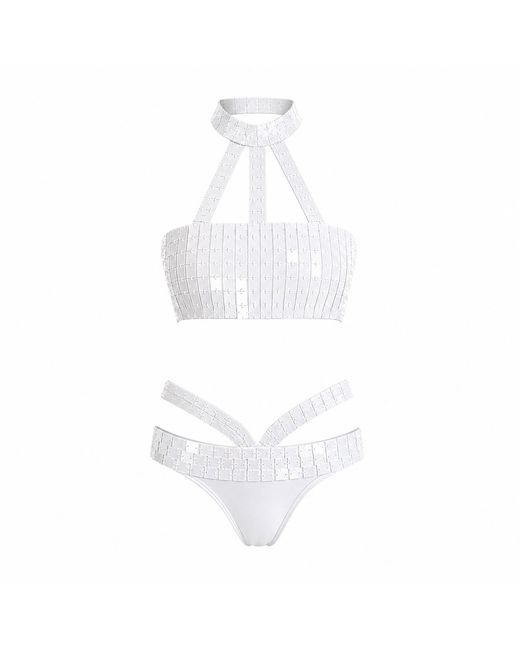 Harmonia Ny Out Mirrored Bikini Set By Dani Watanabe