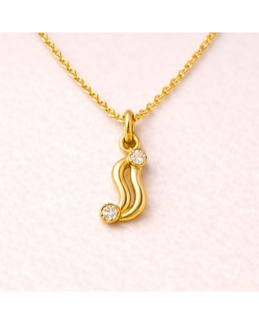 Lily Flo Jewellery Metallic Almost Went The Other Way Diamond Necklace