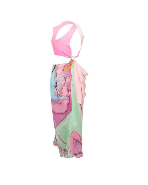 Paloma Lira Pink Put-On-A-Dress