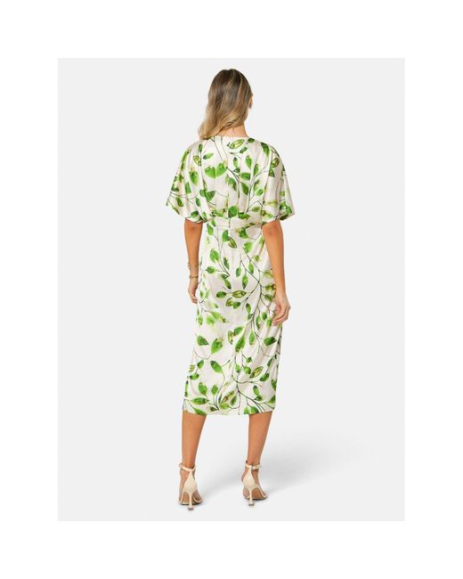 Helen Mcalinden Green / Neutrals Eabha Leafy Print Dress