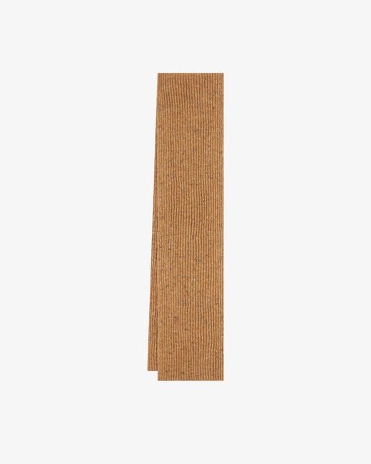 Uskees Brown Donegal Wool Scarf for men