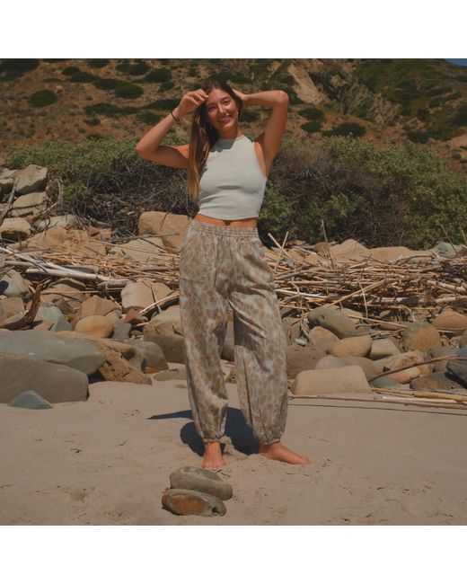 Ariko Gray Leopard Camo Day Pants