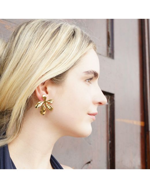 Smilla Brav Metallic Earrings Mara
