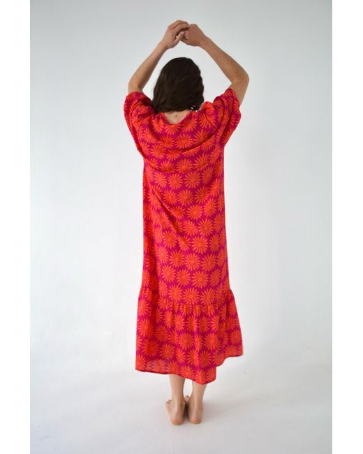 Mind Traveler Red Mica Dress