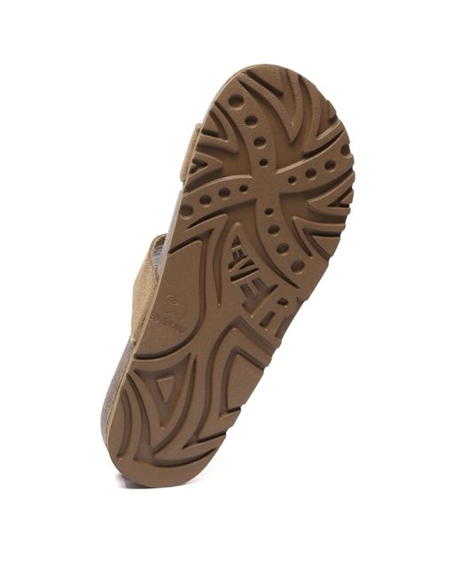 EverAu Australia White Scarlet Leather Sandals