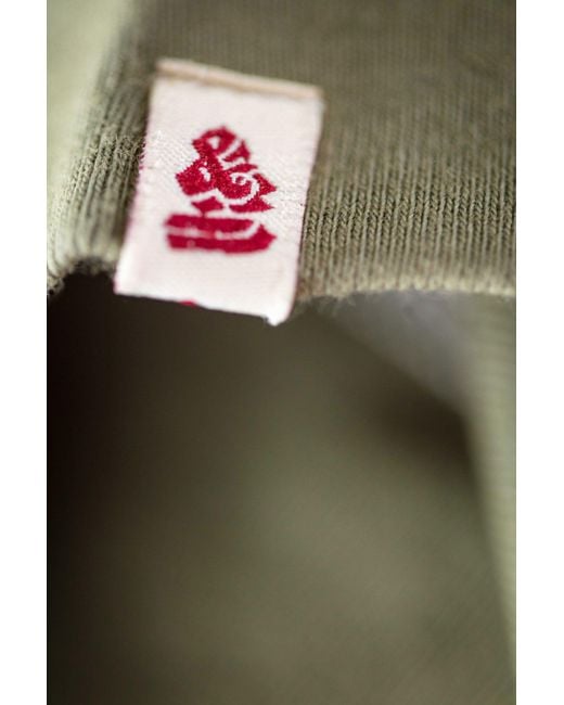 &SONS Trading Co Green Sons The New Elder Henley Shirt Army for men