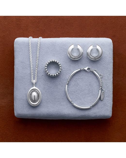 Stone Fruit Metallic Ranch Necklace