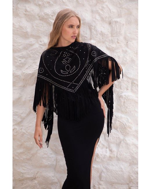 Jodi Lee Black Gigi Shawl