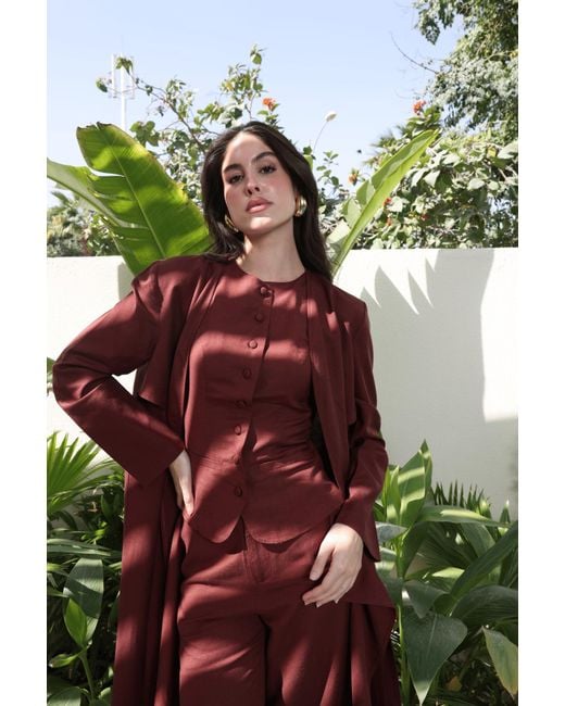Ashita Fernandes Brown Chloe Abaya