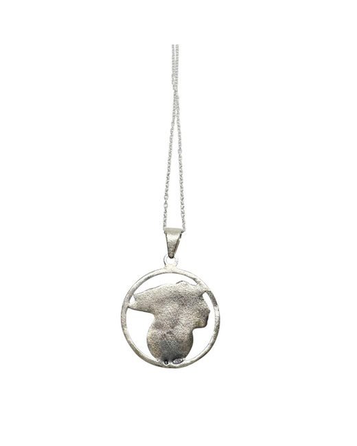Tg-Jewellery by Tamara Gervasio Metallic Goddess Of Fortune Pendant Necklace – Sterling