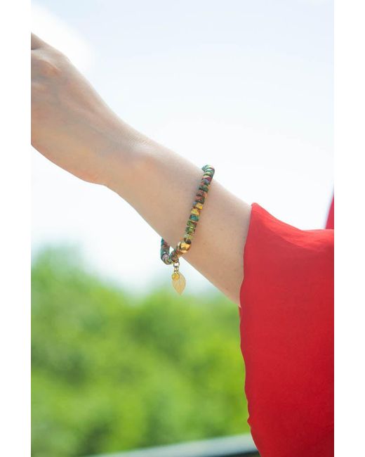 Starfish Project Metallic Neutrals Sedona Stretch Bracelet
