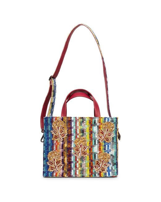 Simitri Red Mahogany Tote