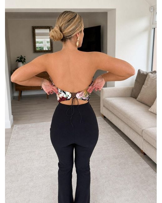 Sarvin Multicolor Ivy Corset Top