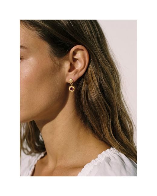 By Virgo Metallic Cyrene Earrings