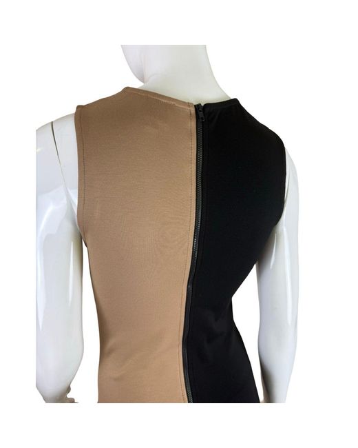 SNIDER Black Neutrals Ying Yang Dress