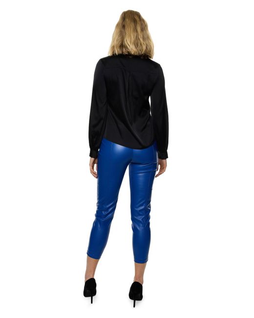 Carloslines Blue Button Down Long Sleeve Shirt